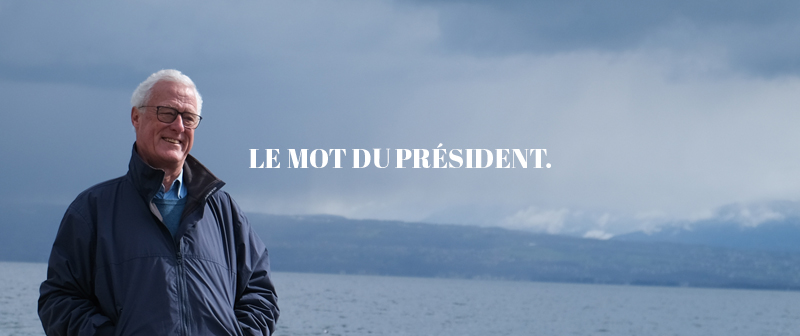 Mot du Président : Les débuts de la Fondation Homme et Nature