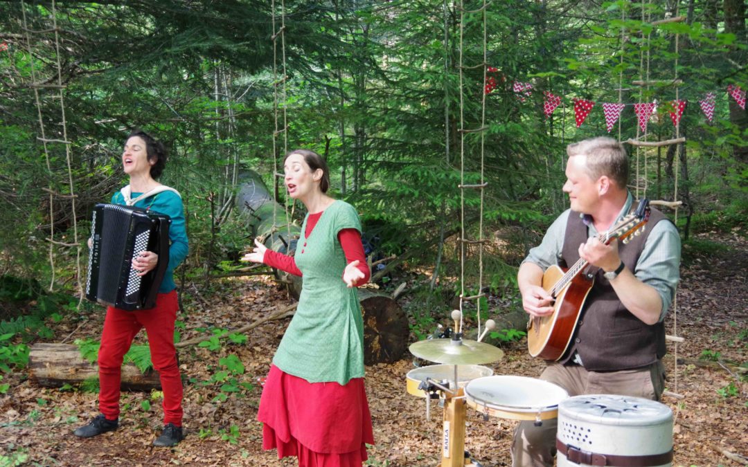 spectacle de la compagnie la Pie qui Chante Fondation Homme et Nature